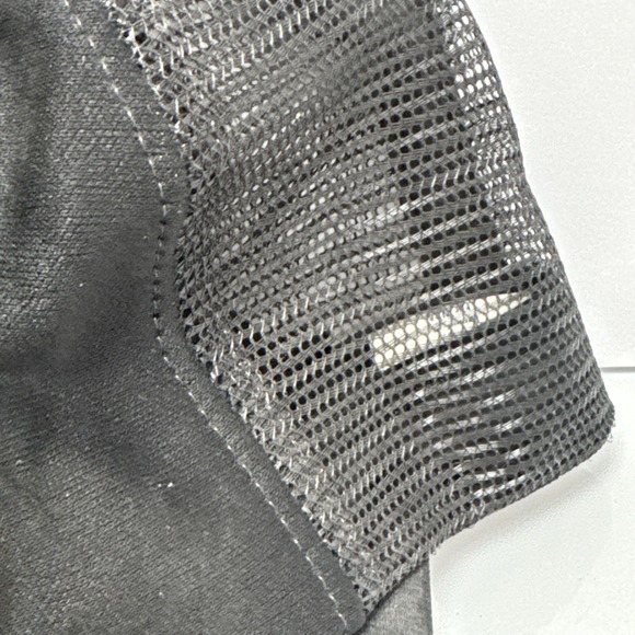 NRA Hat Mesh Snapback Trucker Black Gold Leaf  Emblem Cap Made in USA embroider - Picture 6 of 12